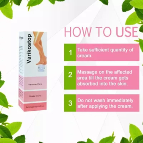 Shivalik Herbals Varikostop Cream (50g)