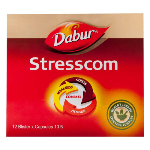 Dabur Stresscom  Capsules (120 Capsules)