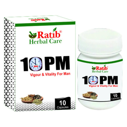 Ratib Herbal Care 10 PM Touch Up  Capsules (10cap)