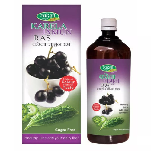 Swadeshi Ayurved Karela Jamun Ras (500ml)