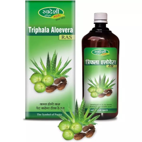 Swadeshi Ayurved Triphala Aloevera Ras (500ml)