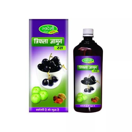 Swadeshi Ayurved Triphala Jamun Ras (500ml)