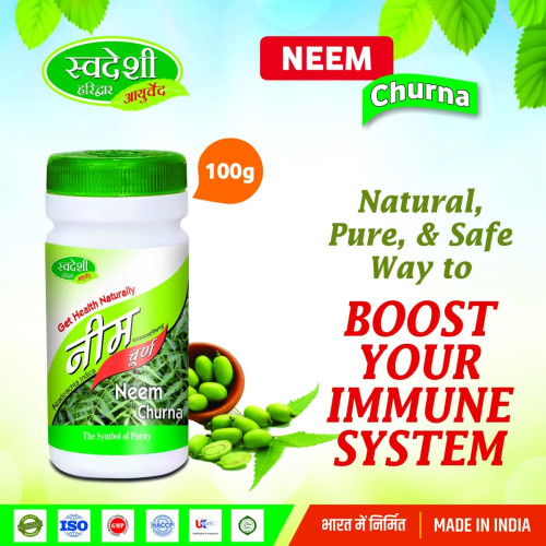 Swadeshi Ayurved Neem Churna (100g)