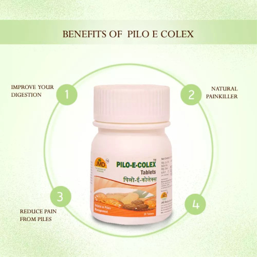 JMD Pilo-E-Colex  Tablet (20 Tablets)