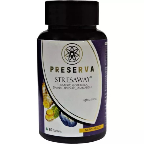 Preserva Wellness Stresaway  Tablets (60 Tablets)