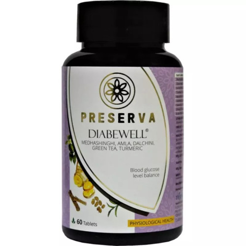 Preserva Wellness Diabewell  Tablets (60 Tablets)
