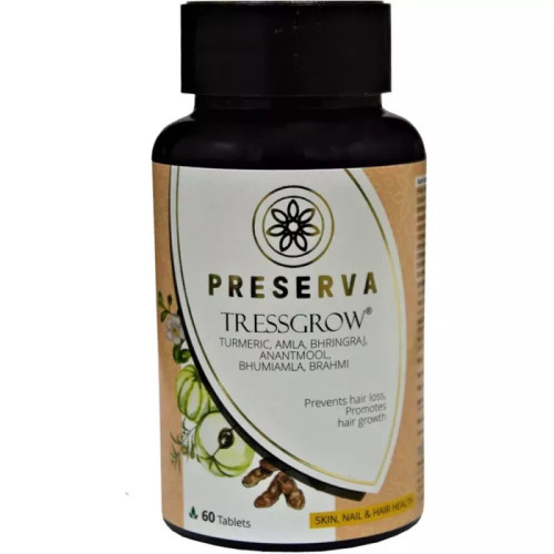 Preserva Wellness Tressgrow  Tablets (60 Tablets)