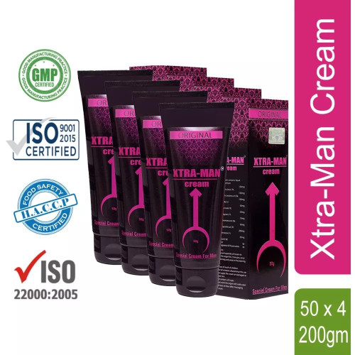 Shivalik Herbals Xtra Man Cream (320g, Pack of 4)