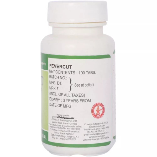 Baidyanath Fevercut  Tablet (100 Tablets)
