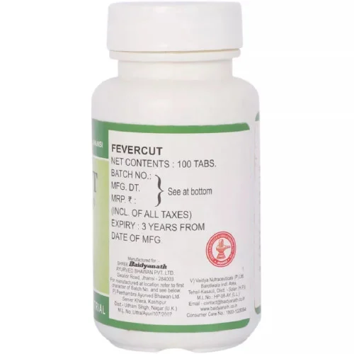 Baidyanath Fevercut  Tablet (100 Tablets)