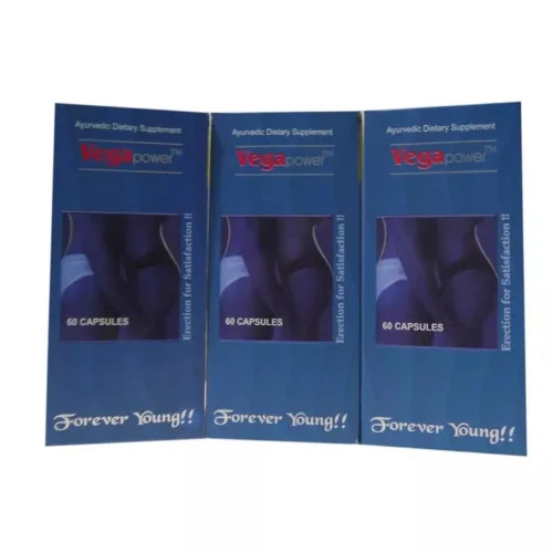 VXL Ayurvedic Vega Power  Capsules (60 Capsules, Pack of 3)