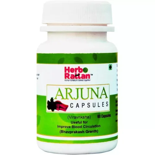 Rajni Herbals Arjuna  Capsulesule (60 Capsules)