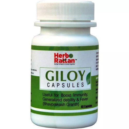 Rajni Herbals Giloy  Capsulesule (60 Capsules)