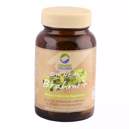 Organic Wellness Brahmi+  Capsules (90 Capsules)