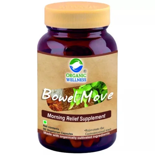 Organic Wellness Bowel-Move  Capsules (90 Capsules)