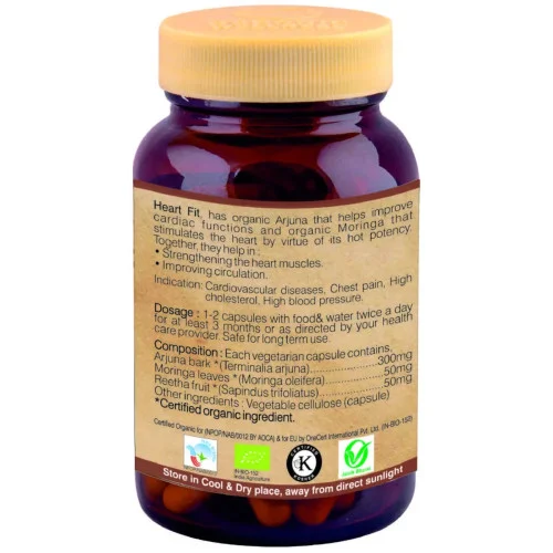 Organic Wellness Heart-Fit  Capsules (90 Capsules)