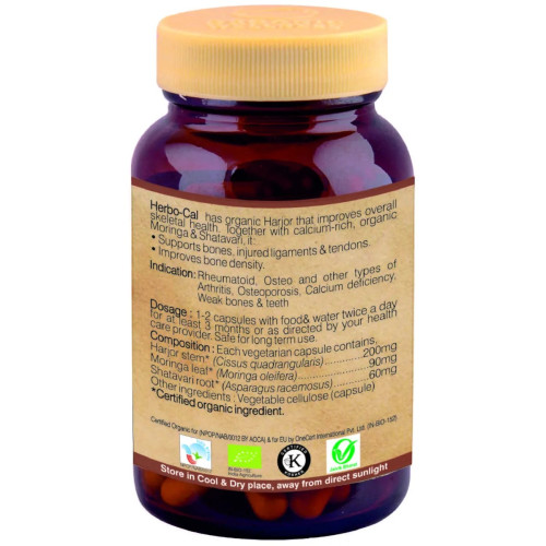 Organic Wellness Herbo-Cal  Capsules (90 Capsules)