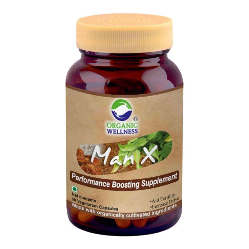Organic Wellness Man-X  Capsules (60 Capsules)