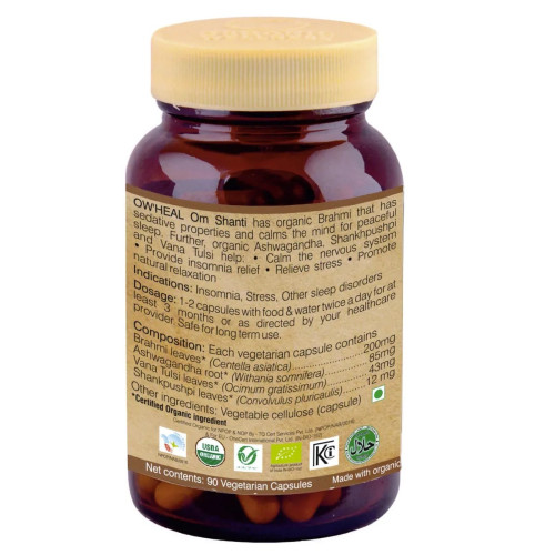 Organic Wellness Om-Shanti  Capsules (90 Capsules)