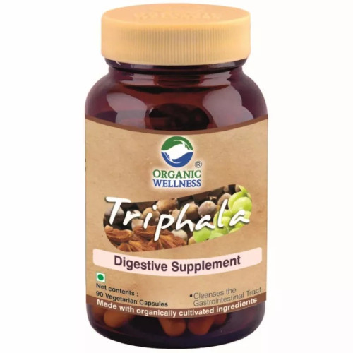 Organic Wellness Triphala  Capsules (90 Capsules)
