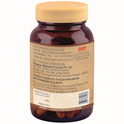 Organic Wellness Tulsi+  Capsules (90 Capsules)