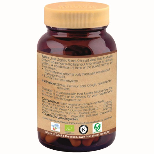 Organic Wellness Tulsi+  Capsules (90 Capsules)