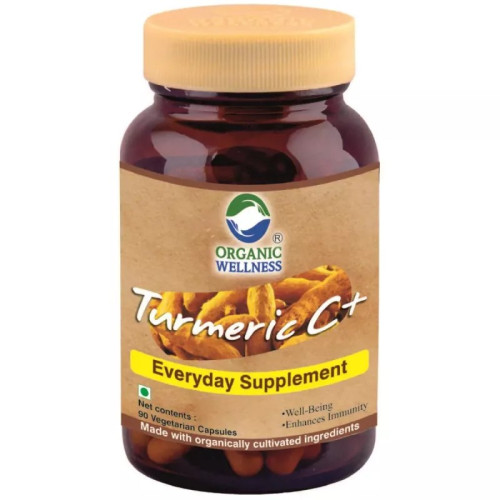 Organic Wellness Turmeric C+  Capsules (90 Capsules)