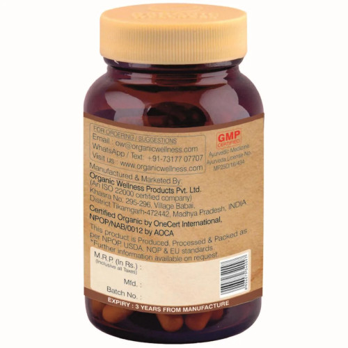 Organic Wellness Turmeric C+  Capsules (90 Capsules)