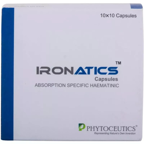 Phytoceutics Ironatics  Capsules (100 Capsules)