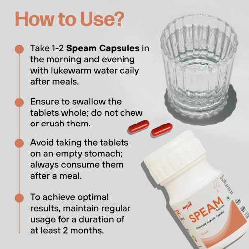 Mpil Speam  Capsules (60 Capsules)