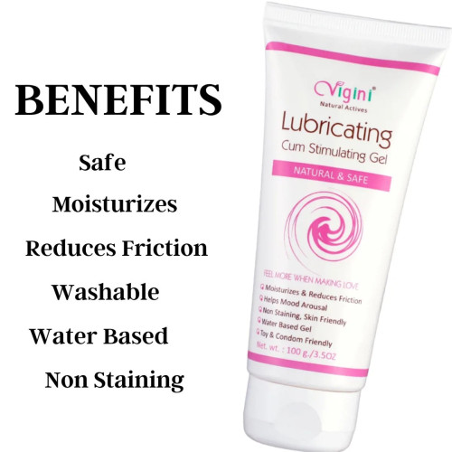 Vigini Lubricating Cum Stimulating Gel (100g)