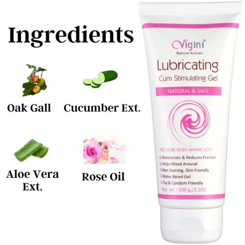 Vigini Lubricating Cum Stimulating Gel (100g)