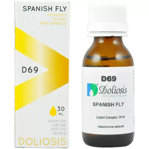 Doliosis Homoeo Doliosis D69 -Spanish Fly (30ml)
