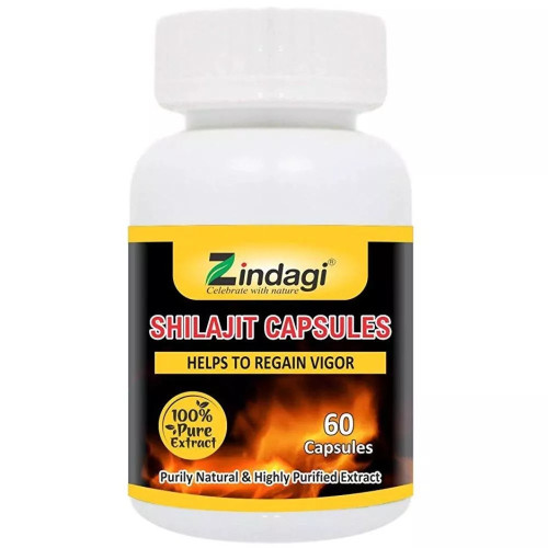 Zindagi Viagra Shilajit  Capsules (60 Capsules)