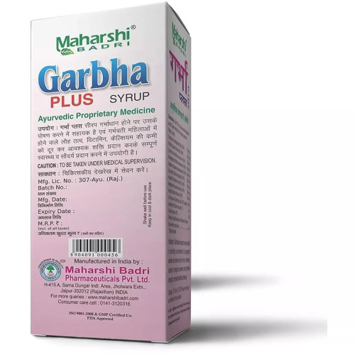 Maharshi Badri Garbha Plus Syrup (200ml)
