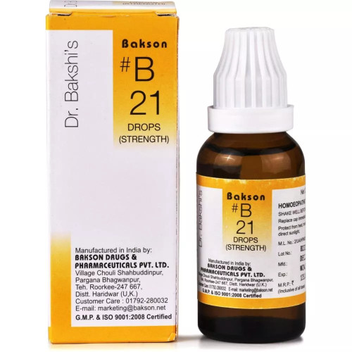 Bakson B21 Strength Drops (30ml)