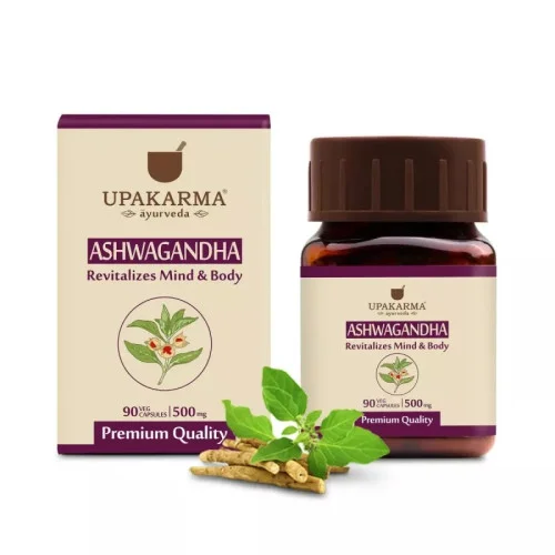 Upakarma Ayurveda Ashwagandha  Capsulesule (90 Capsules)