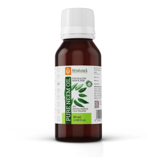 Krishna's Pure Neem Oil (50ml)