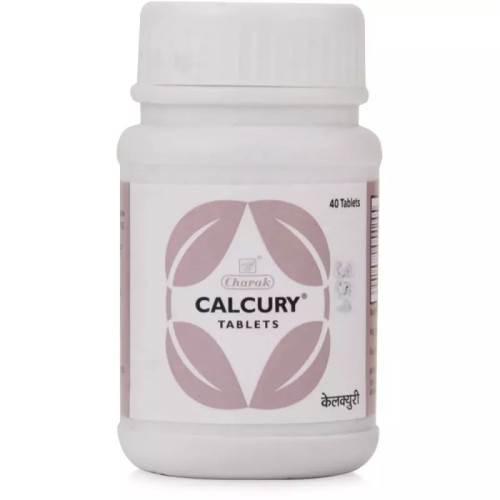 Charak Calcury  Tablets (40 Tablets)