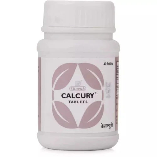 Charak Calcury  Tablets (40 Tablets)