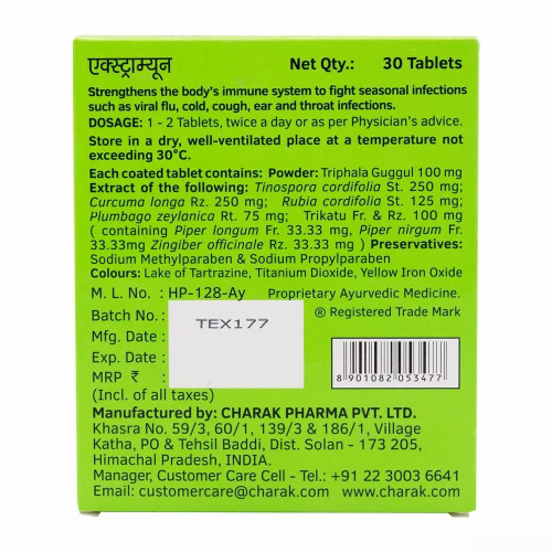 Charak Extrammune  Tablet (30 Tablets)