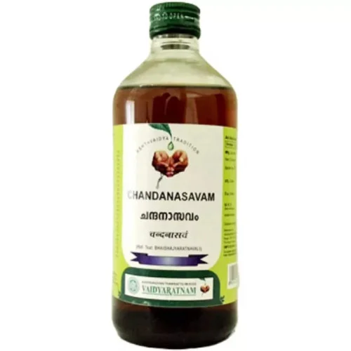 Vaidyaratnam Chandanasavam (450ml)