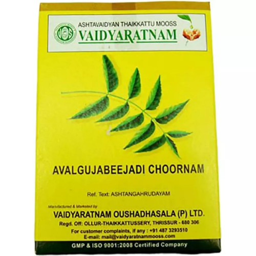 Vaidyaratnam Avalgujabeejadi Choornam (100g)