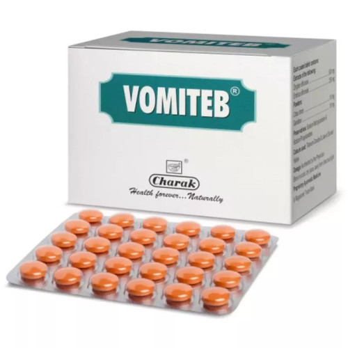 Charak Vomiteb  Tablet (30 Tablets)