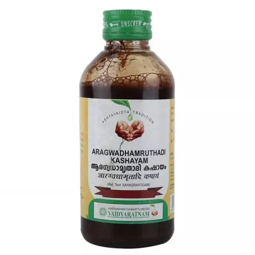 Vaidyaratnam Aragwadhamruthadi Kashayam (200ml)