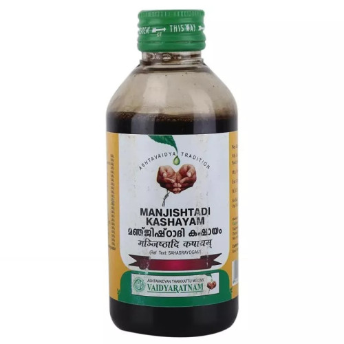 Vaidyaratnam Manjishtadi Kashayam (200ml)