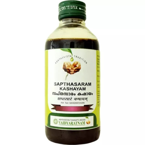 Vaidyaratnam Sapthasaram Kashayam (200ml)