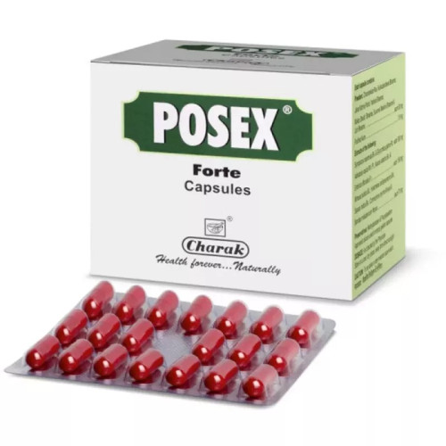 Charak Posex Forte  Capsulesule (20 Capsules)