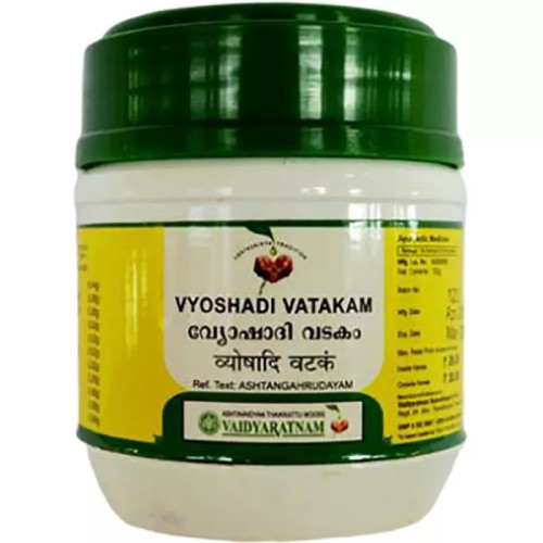 Vaidyaratnam Vyoshadi Vatakam (50g)