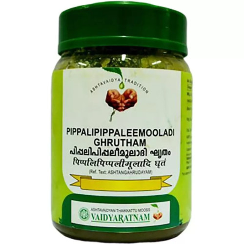 Vaidyaratnam Pippalipippalimooladi Ghrutham (150g)